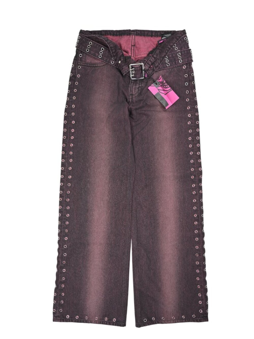 Cheap Monday Anti Low Grommet Jeans in Pink Denim